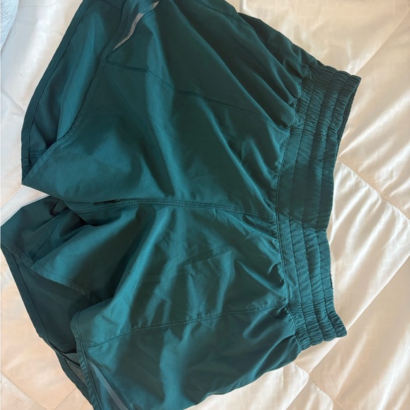 lululemon athletica Pants - LULULEMON SIZE 6 HOTTY HOT 4” Dark Green Athletic Shorts